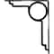 Ekena Millwork Maria Wrought Iron Bracket, (Single center brace), Powder Coated Black 1 1/2"W x 12"D x 15"H BKTM01X12X15SMA - alternate 8